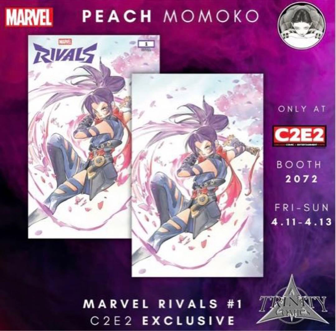 C2E2 限定 Peach Momoko 桃桃子 Marvel Rivals