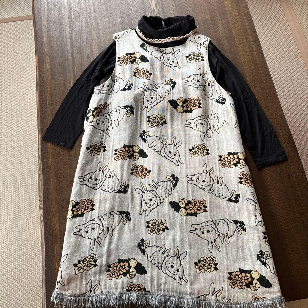 大きいサイズfl5 フランシュリッペうさぎジャンスカセット