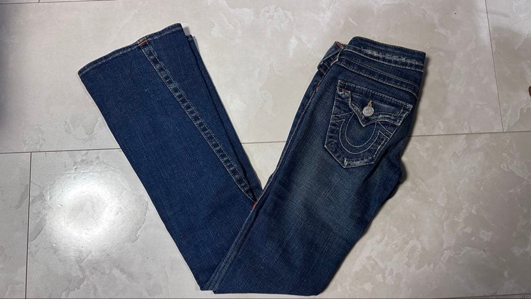 True Religion JOEY フレアデニム USA製 Y2K サイズ24