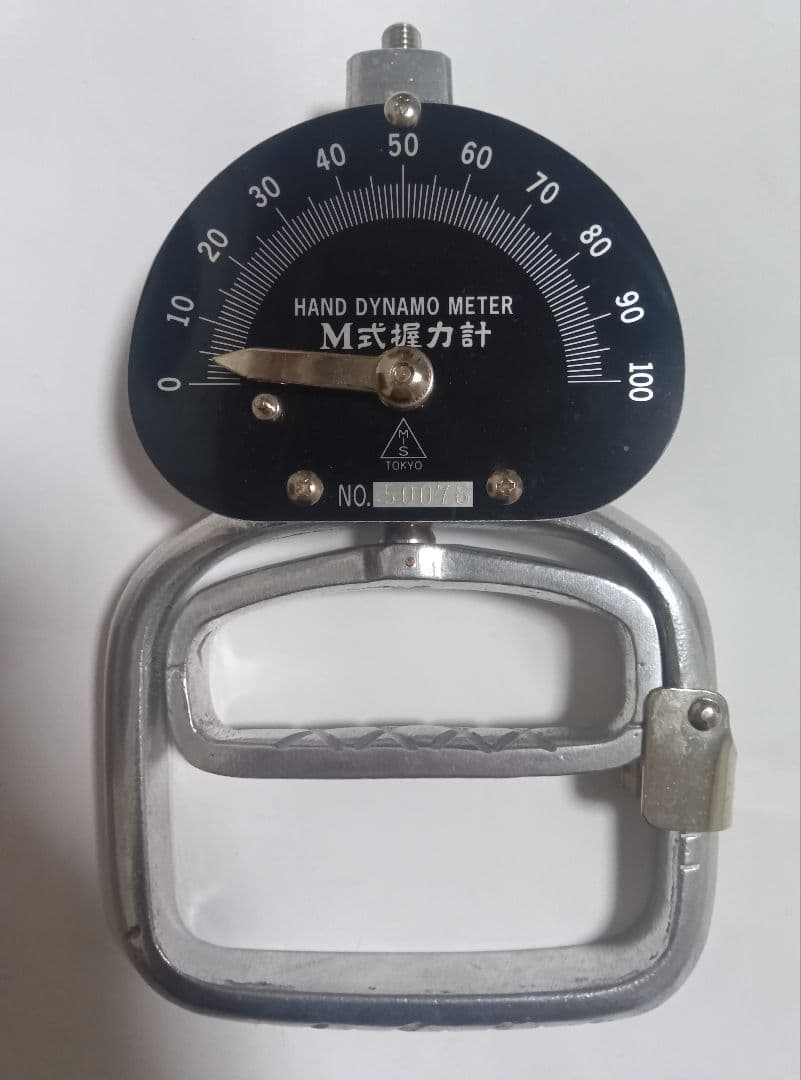 M式握力計 0-100kg HAND DYNAMO METER tokyo