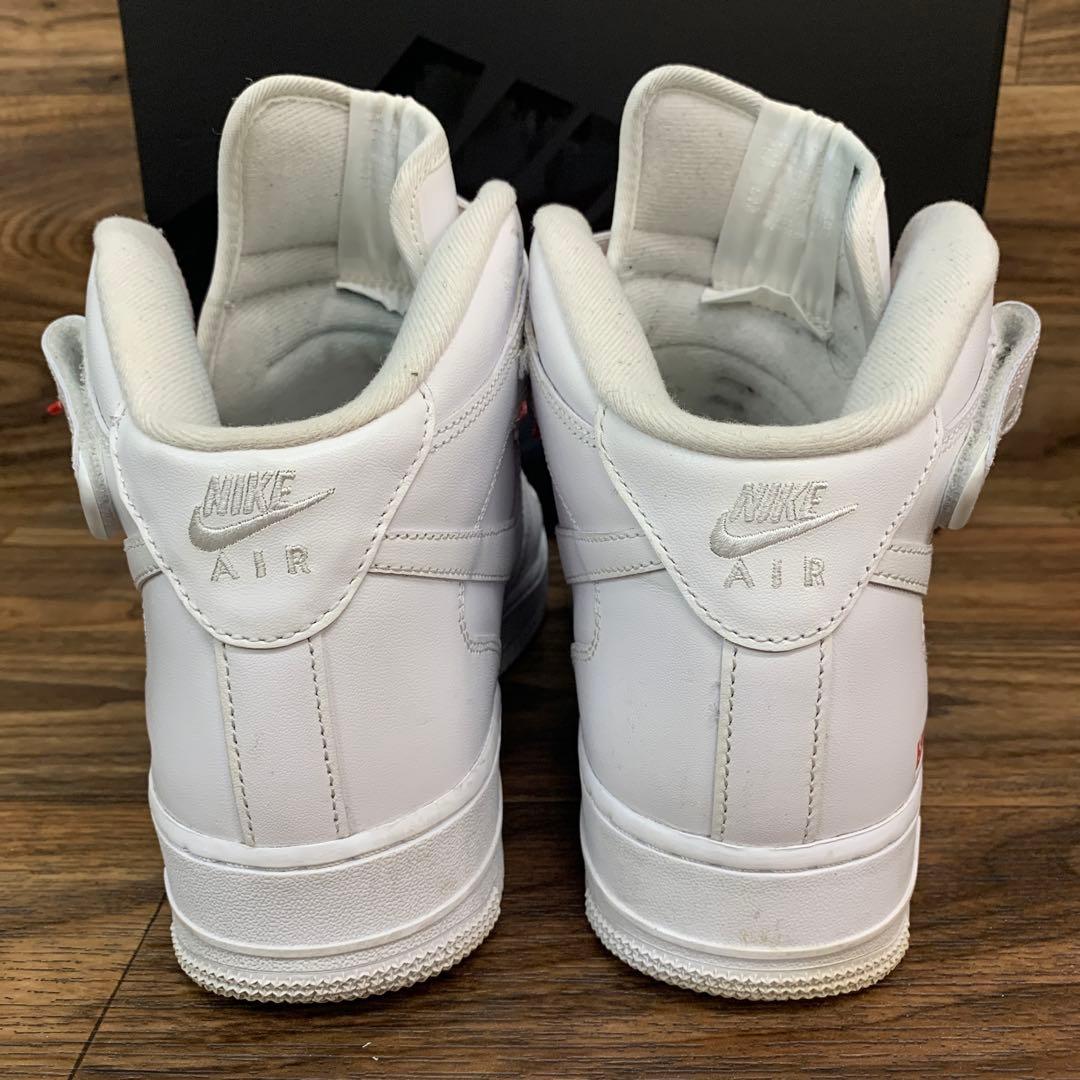 中古 Supreme × Nike Air Force 1 Mid