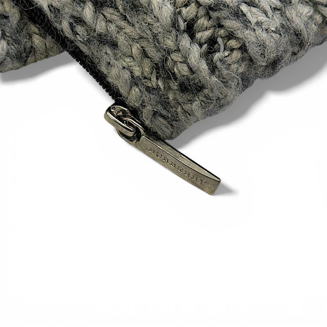 BURBERRY BLACK LABEL ノバチェック アクリル ブルゾン
