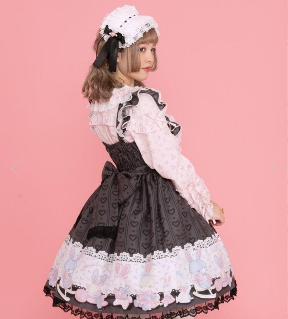 Angelic Pretty ふわふわToys ジャンパースカート 黒 新品