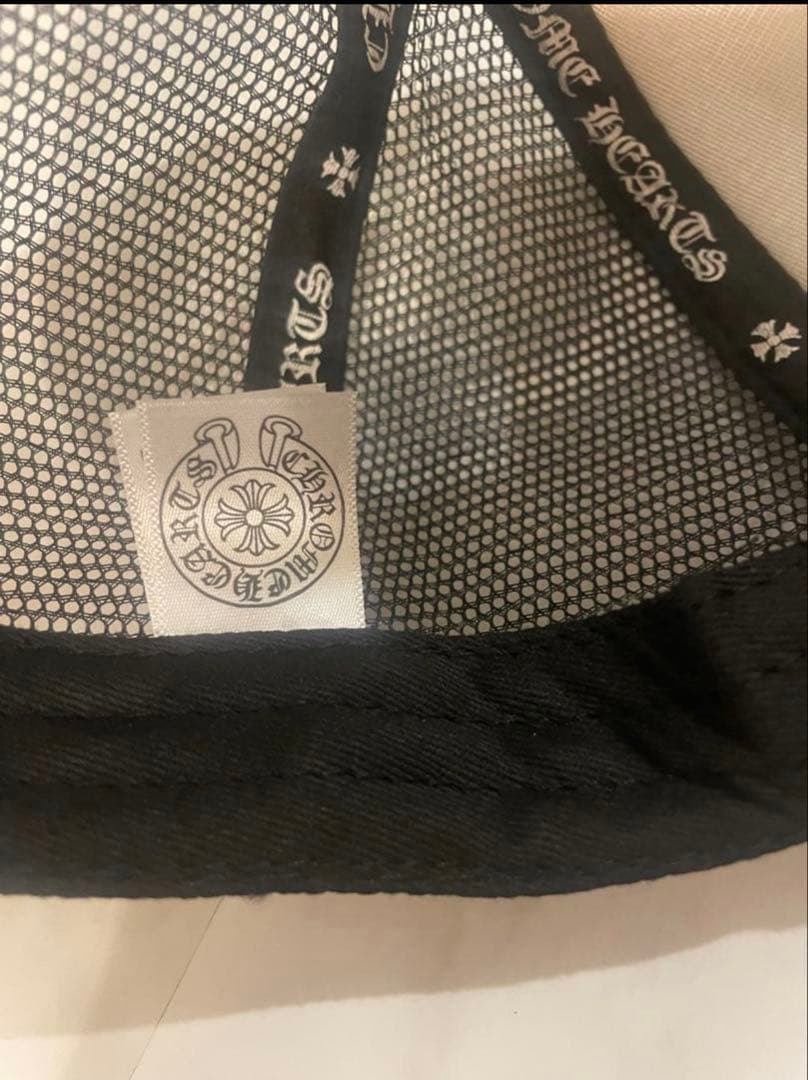 CHROME HEARTS 黒 ブラックメッシュキャップ