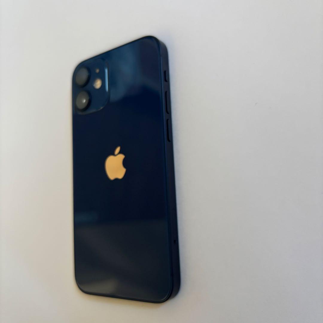 Apple iPhone 12mini 青色 本体 & 付属品 美品