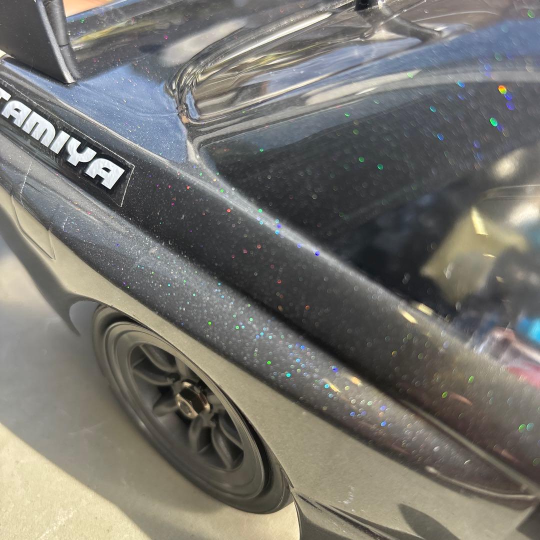 tt-02 受信機 フルベア モーターサーボ アンプ ボディ 付き　R32 ラメ