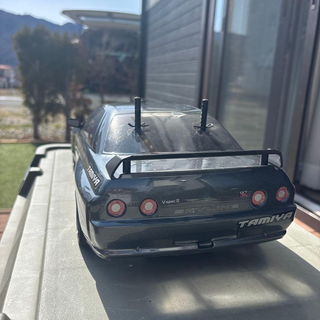 tt-02 受信機 フルベア モーターサーボ アンプ ボディ 付き　R32 ラメ