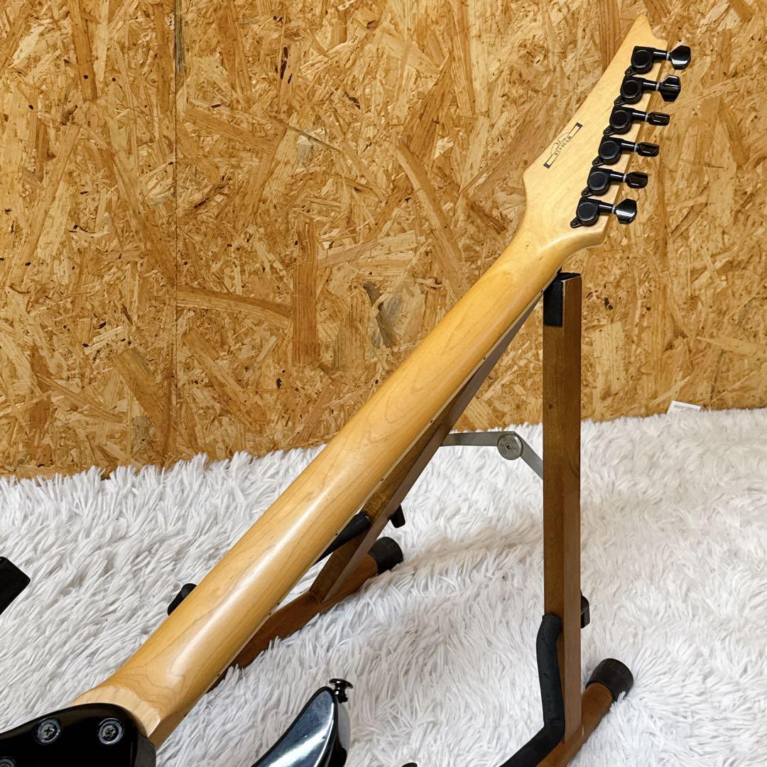 IBANEZ RG series エレキギター ブラック シンクロブリッジ