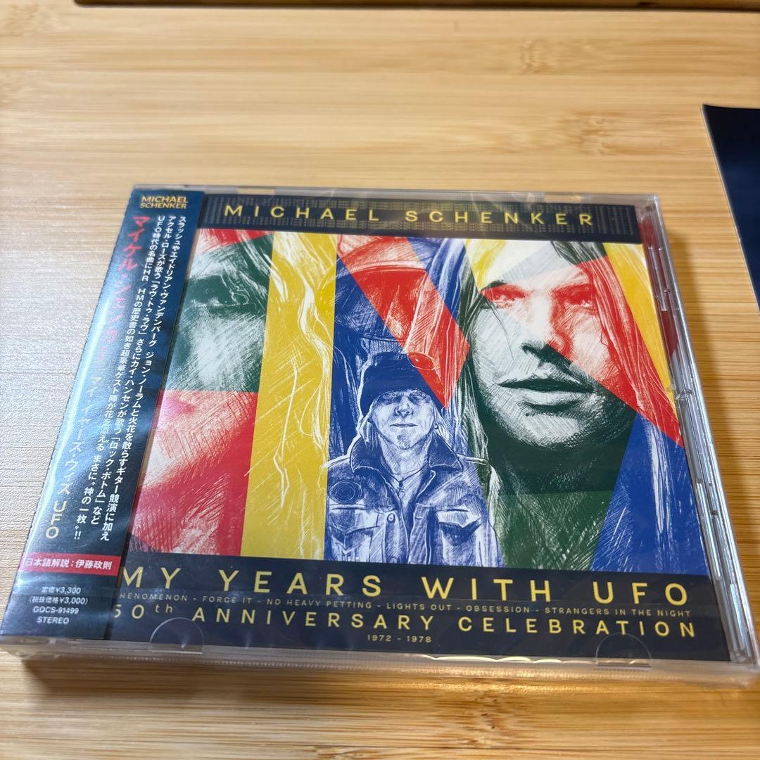 Michael Schenker MY YEARS WITH UFOサイン写付