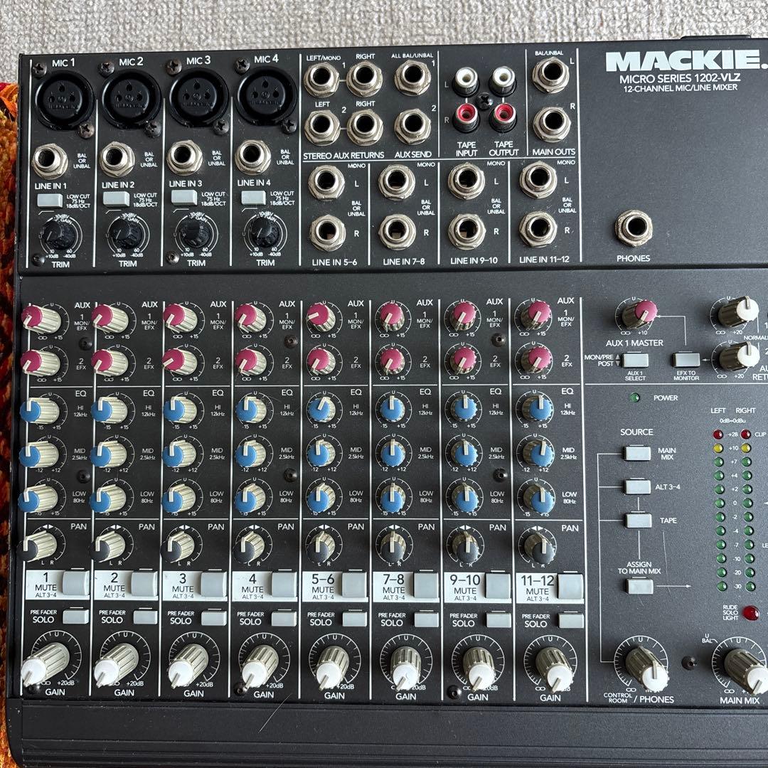 MACKIE 1202 VLZ4 アナログミキサー