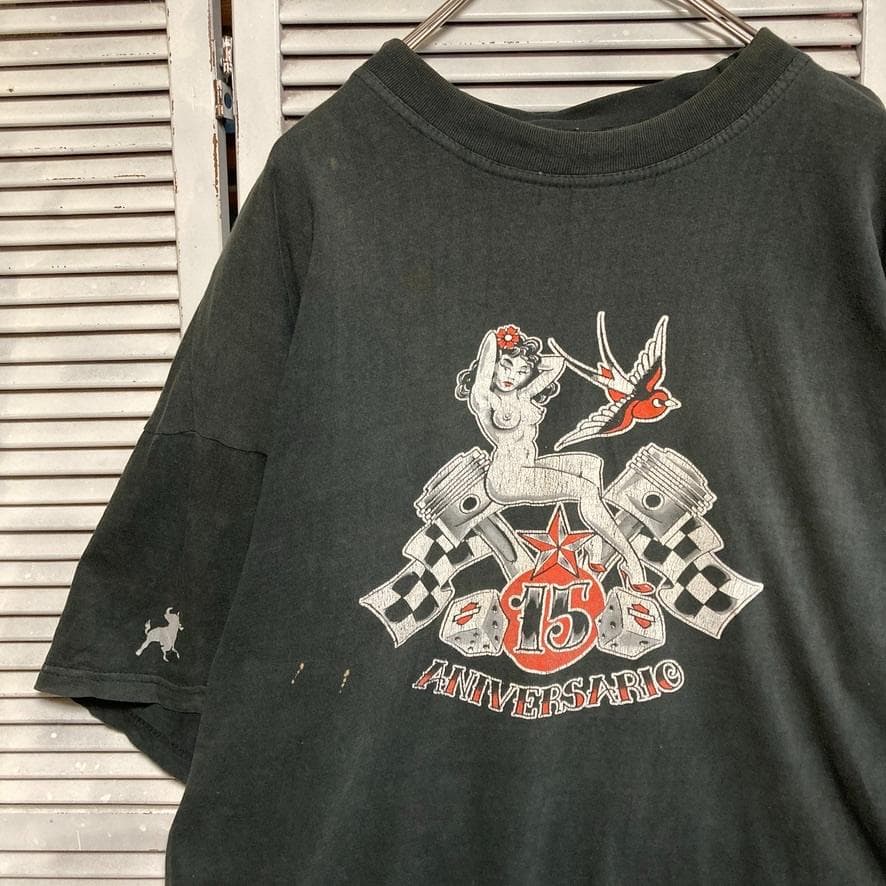 CBEC セクシー Tシャツ Loisロイス タトゥー アート ピンナップガール