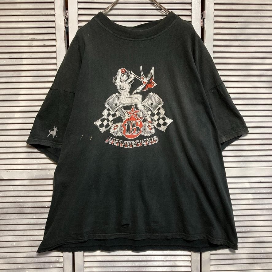 CBEC セクシー Tシャツ Loisロイス タトゥー アート ピンナップガール