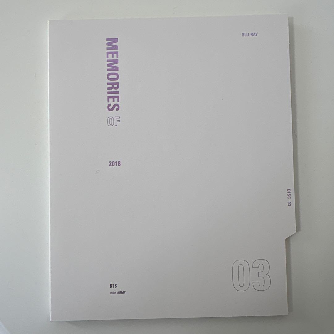 BTS MEMORIES OF 2018 BluRay トレカ SUGA ユンギ