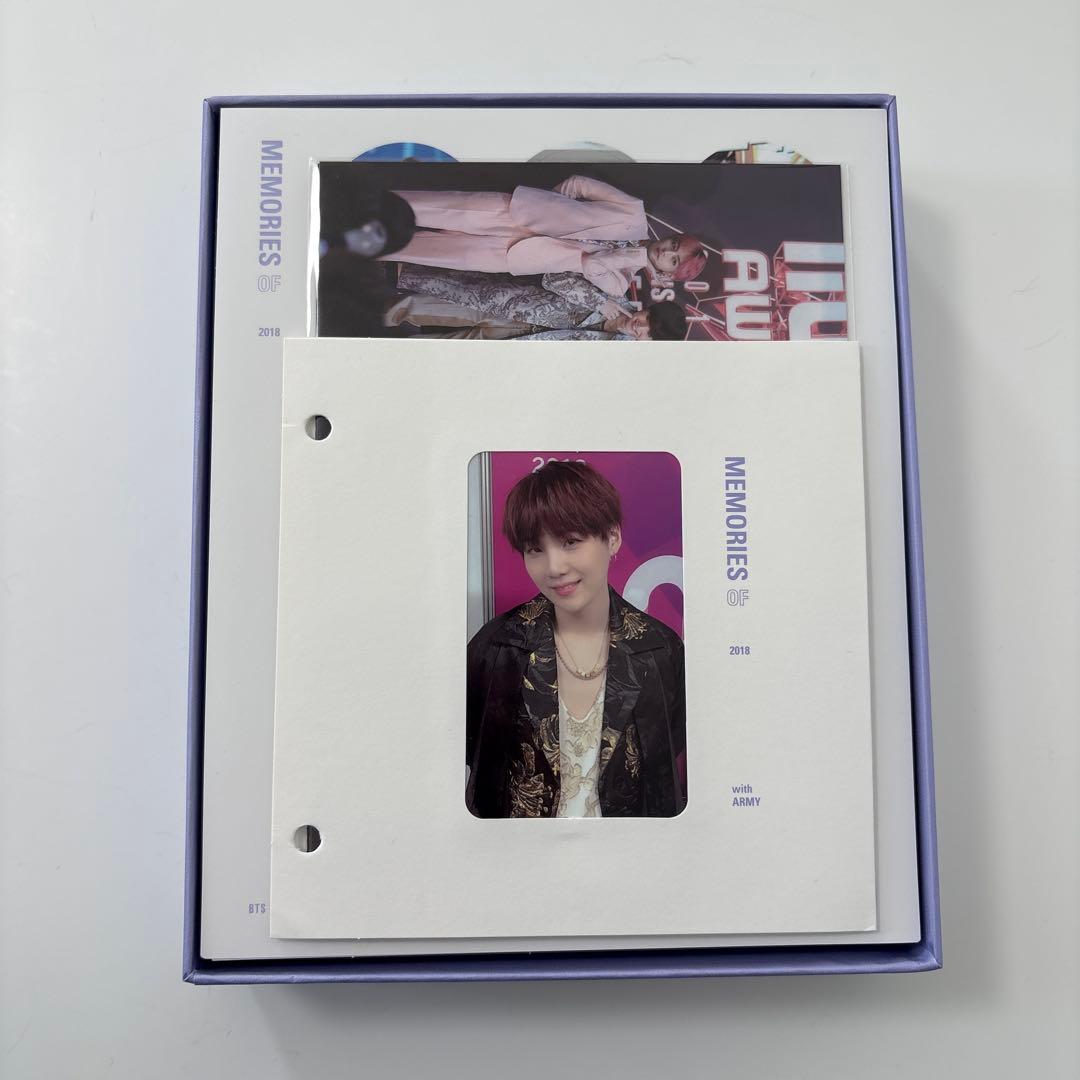 BTS MEMORIES OF 2018 BluRay トレカ SUGA ユンギ