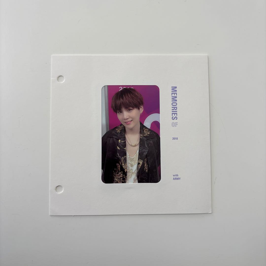 BTS MEMORIES OF 2018 BluRay トレカ SUGA ユンギ