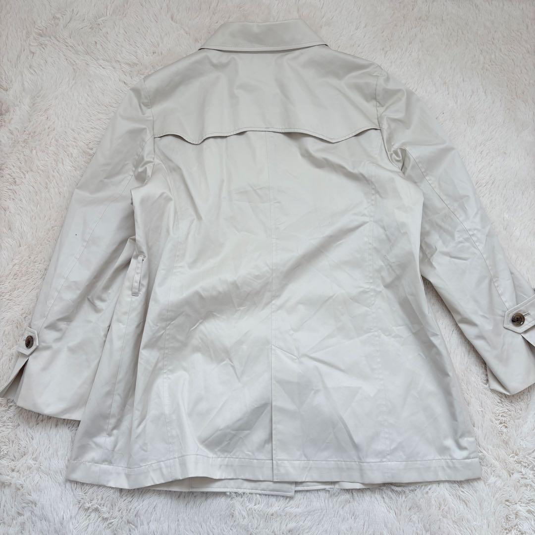 美品✨大きいサイズ✨23区 ショート丈トレンチコート　ダブルブレスト　48