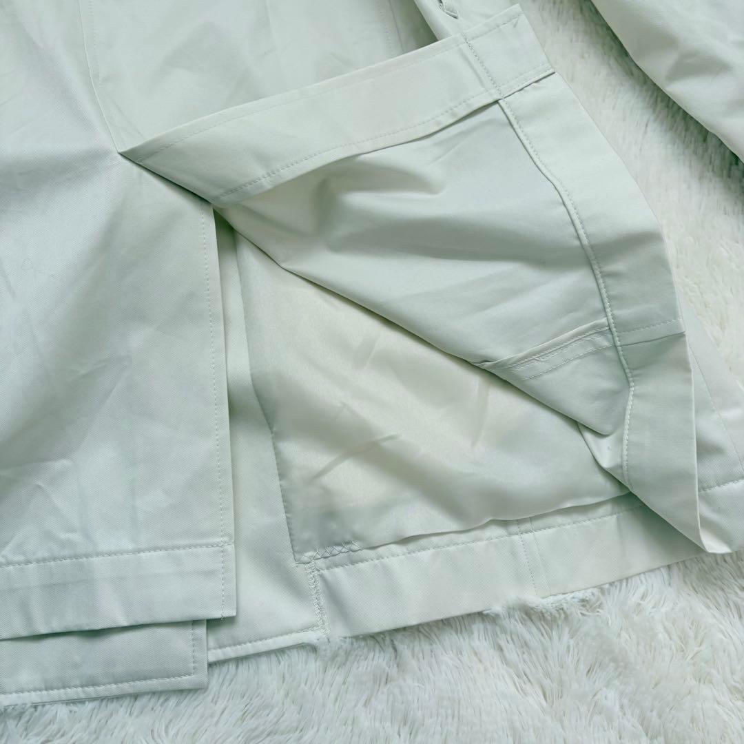 美品✨大きいサイズ✨23区 ショート丈トレンチコート　ダブルブレスト　48