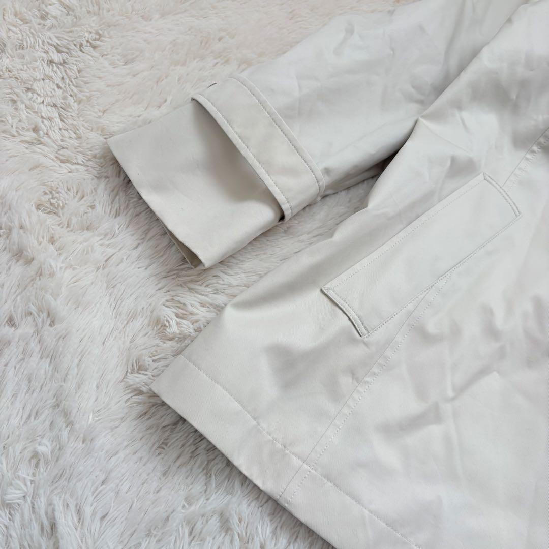 美品✨大きいサイズ✨23区 ショート丈トレンチコート　ダブルブレスト　48