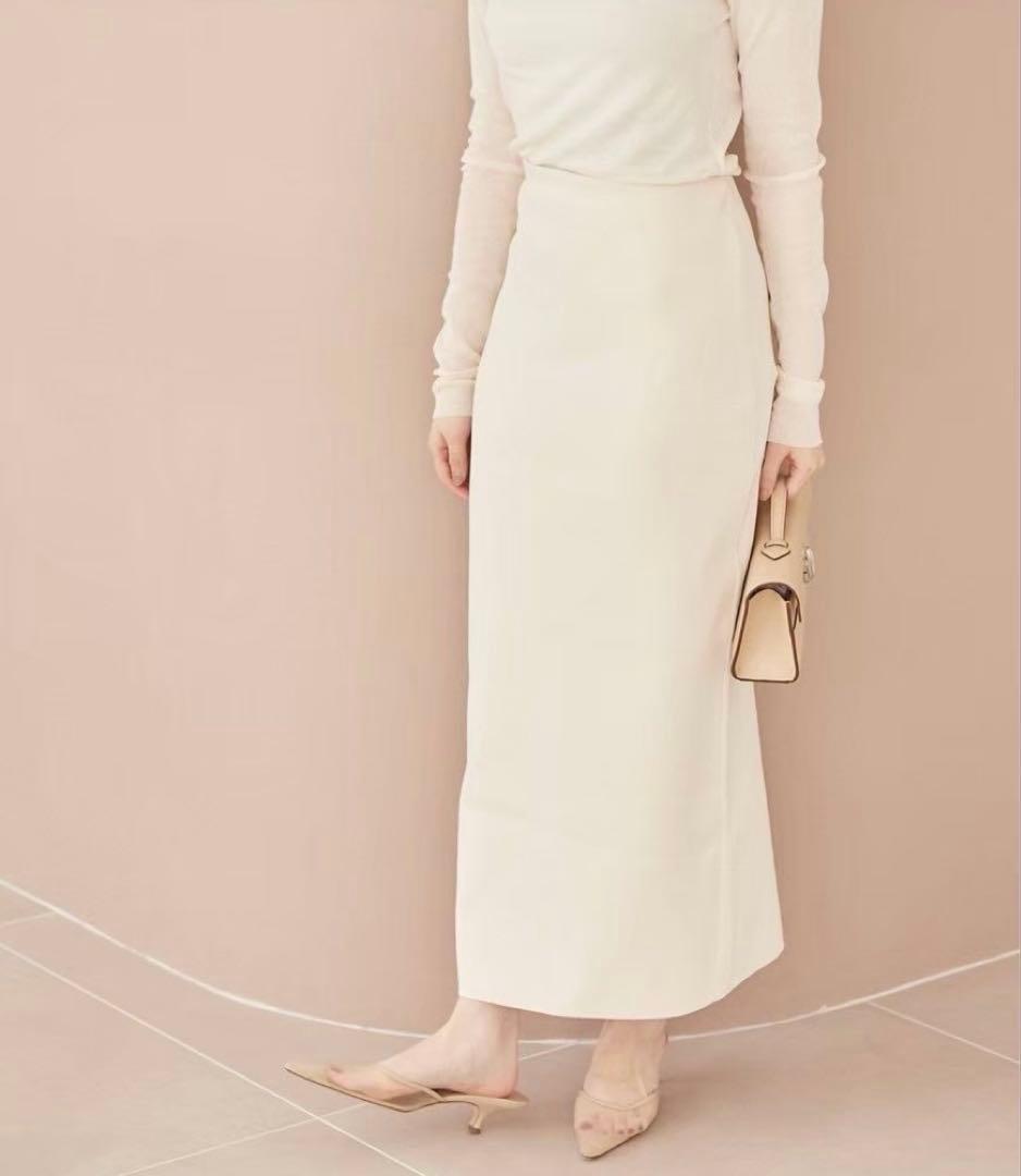plage プラージュ I Line Knit スカート タイトスカート