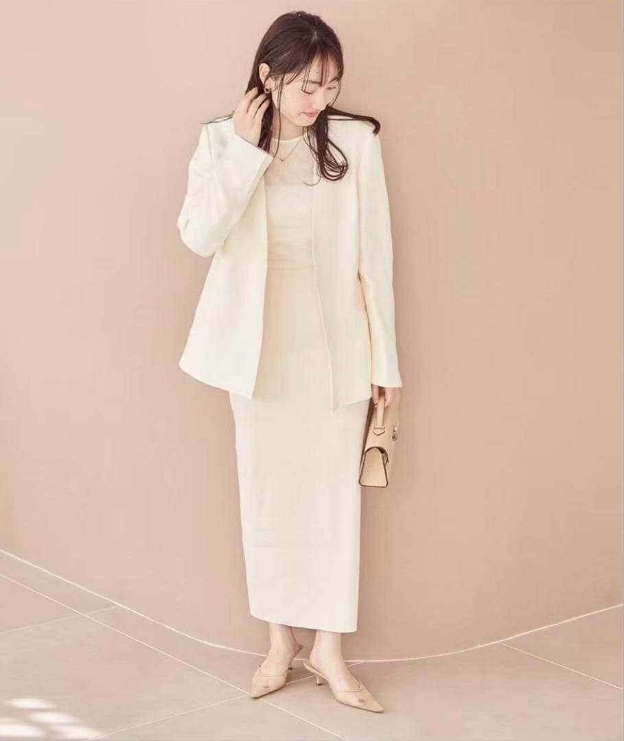 plage プラージュ I Line Knit スカート タイトスカート