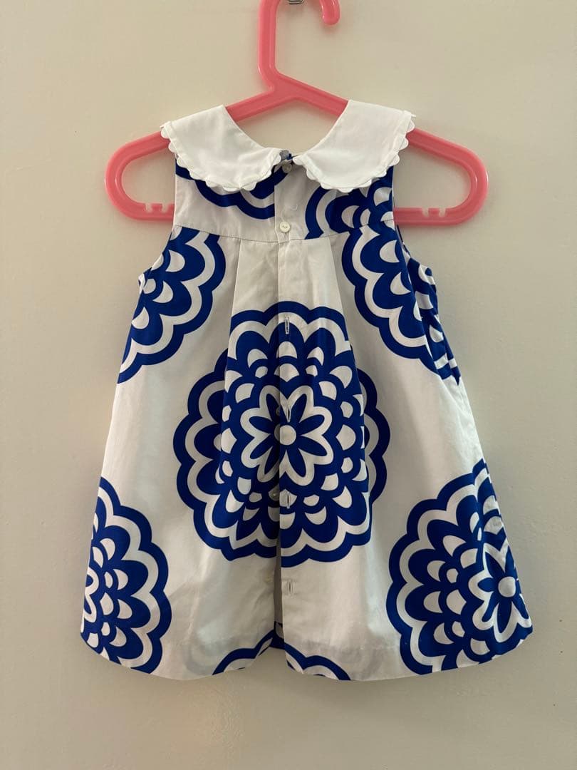 jacadi 96センチ　ノースリーブワンピース 美品　3歳