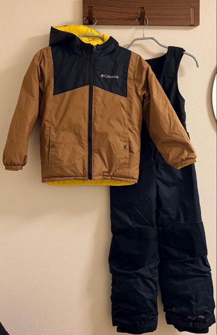 Columbia キッズ スノーウェア上下セット（リバーシブル）120
