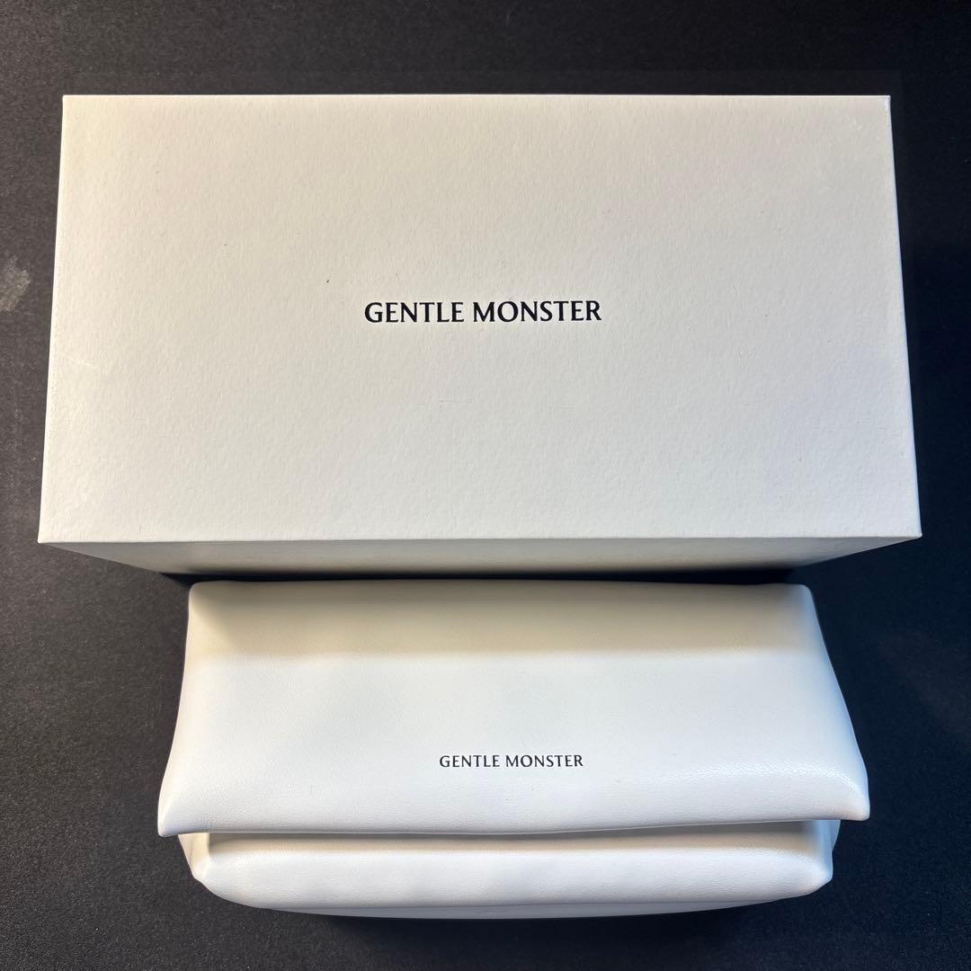 GENTLE MONSTER サングラスBY クリア/ブラウン