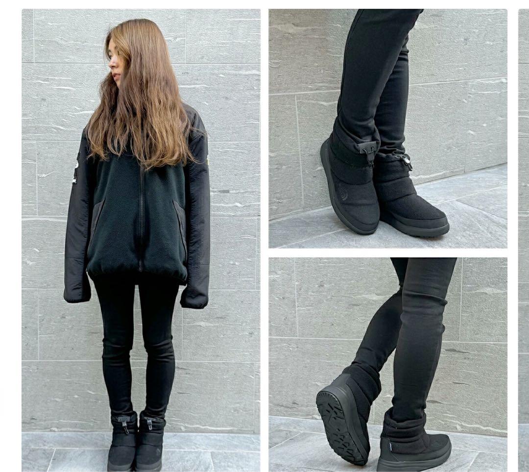 THE NORTH FACE ブラック (KK)レディース25センチショート