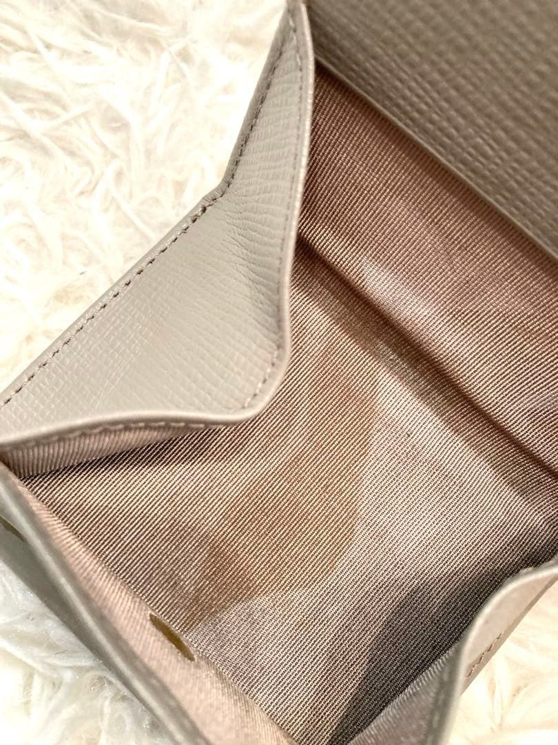 【美品】agnes b. レザー　三つ折り財布　HW11－08 ウォレット