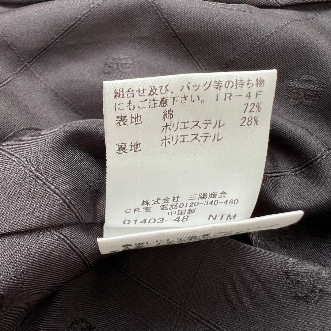 良品　BLUE LABEL CRESTBRIDGE トレンチコート　ブラック