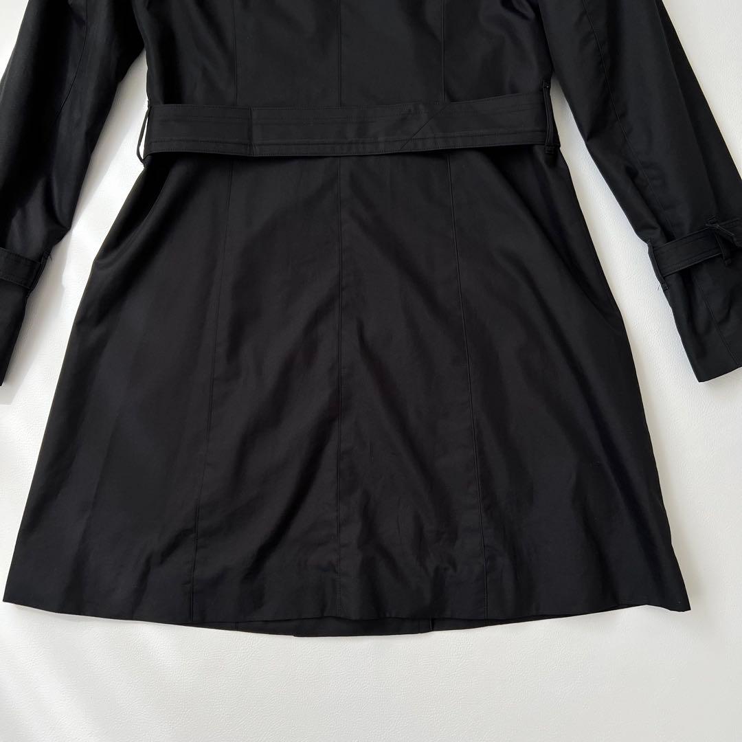 良品　BLUE LABEL CRESTBRIDGE トレンチコート　ブラック