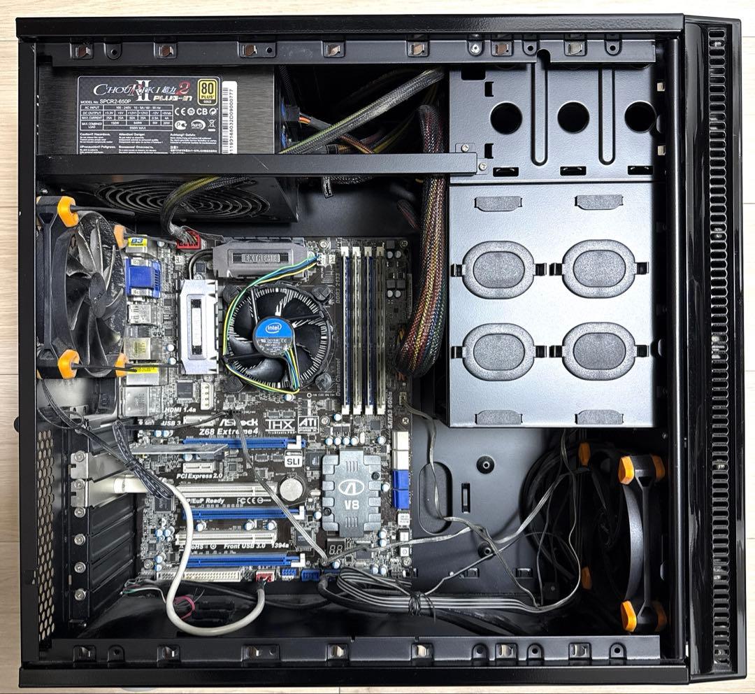 【自作PC】core i7-2600K ANTEC SOLO2 【OS無し】