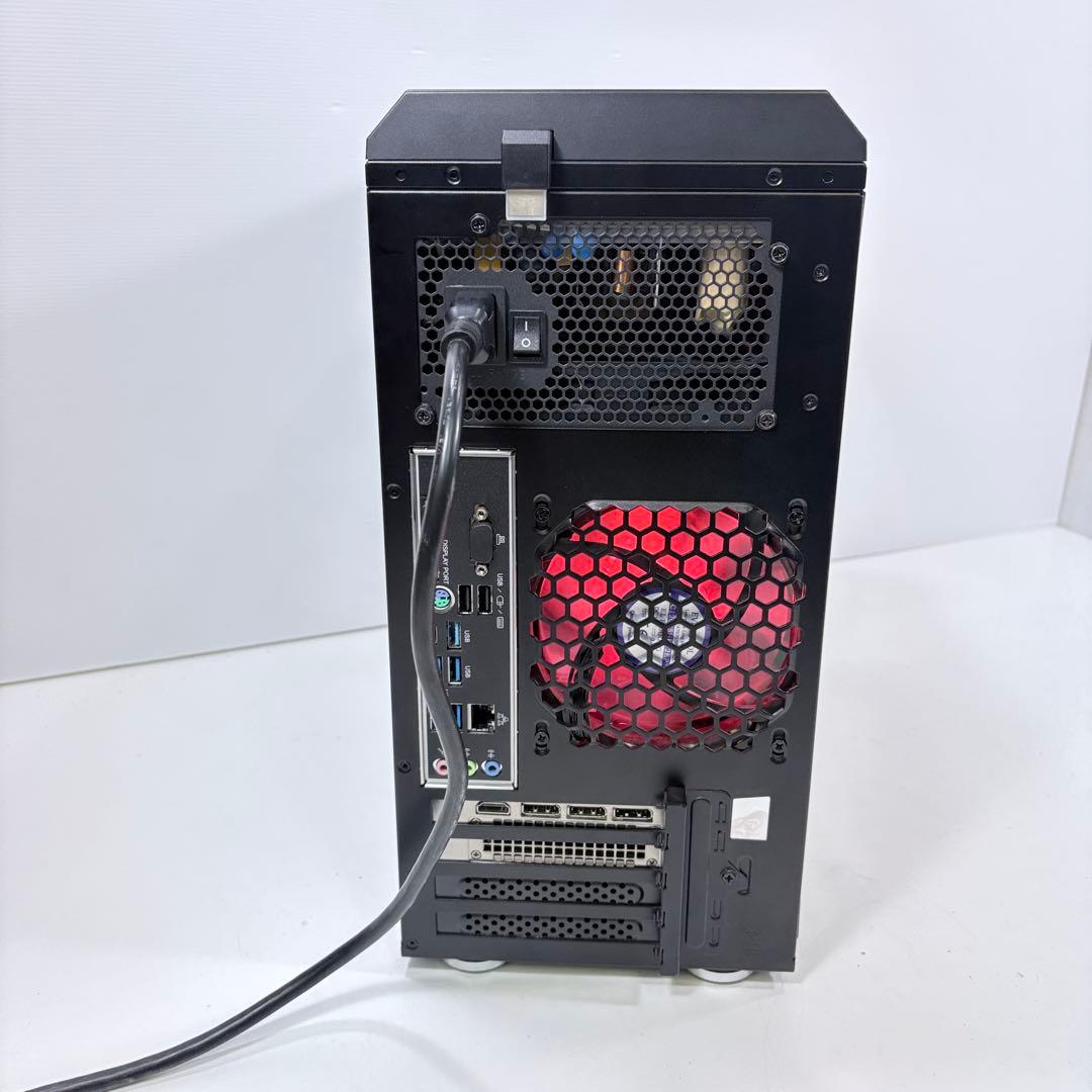 ゲーミングPC Ryzen5 4500 RTX3060 赤色LED AI画像生成
