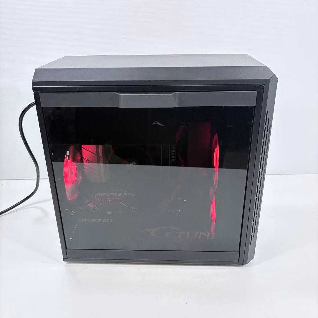 ゲーミングPC Ryzen5 4500 RTX3060 赤色LED AI画像生成