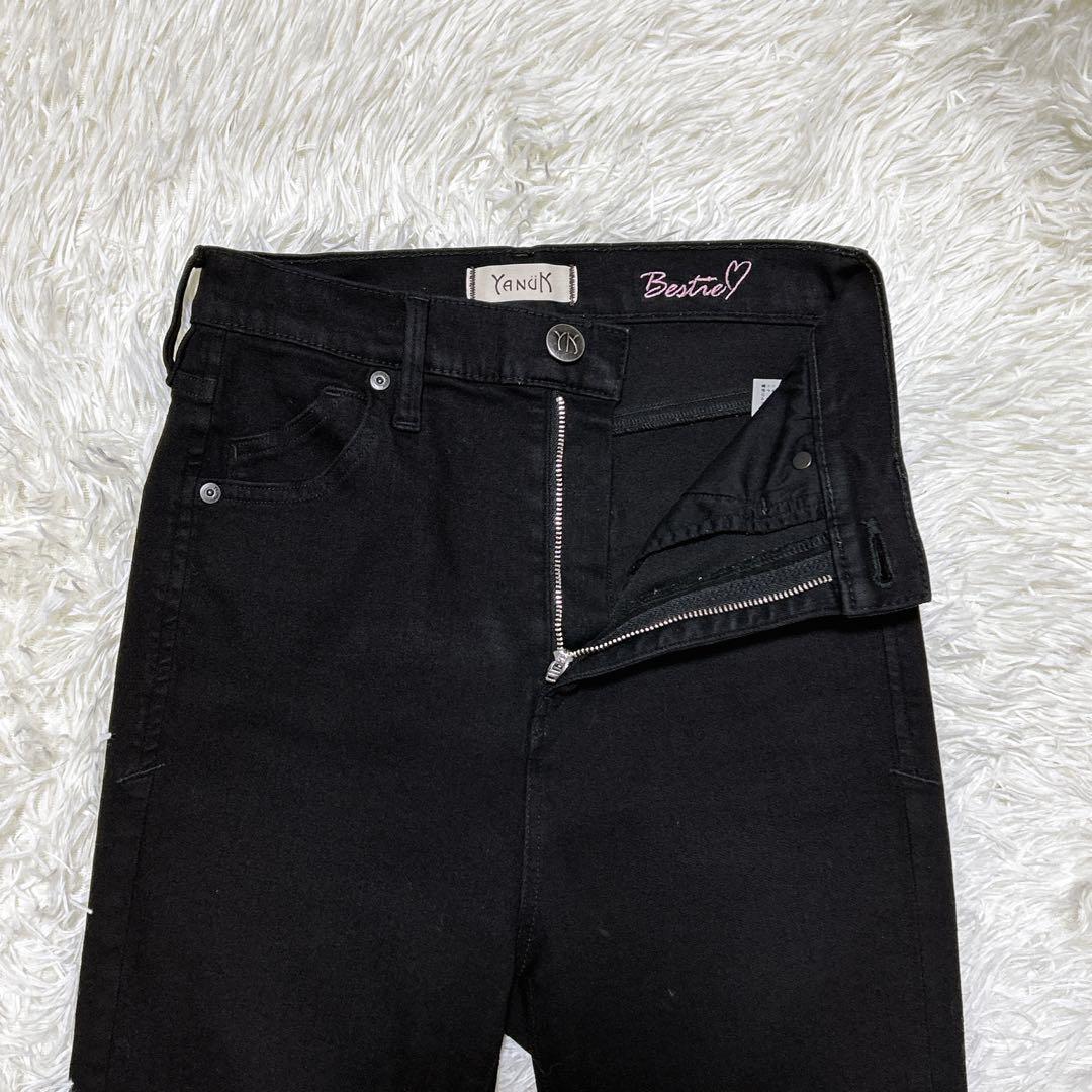 ✨野沢和香着用・完売品✨YANUK Bestie 黒 ストレッチ