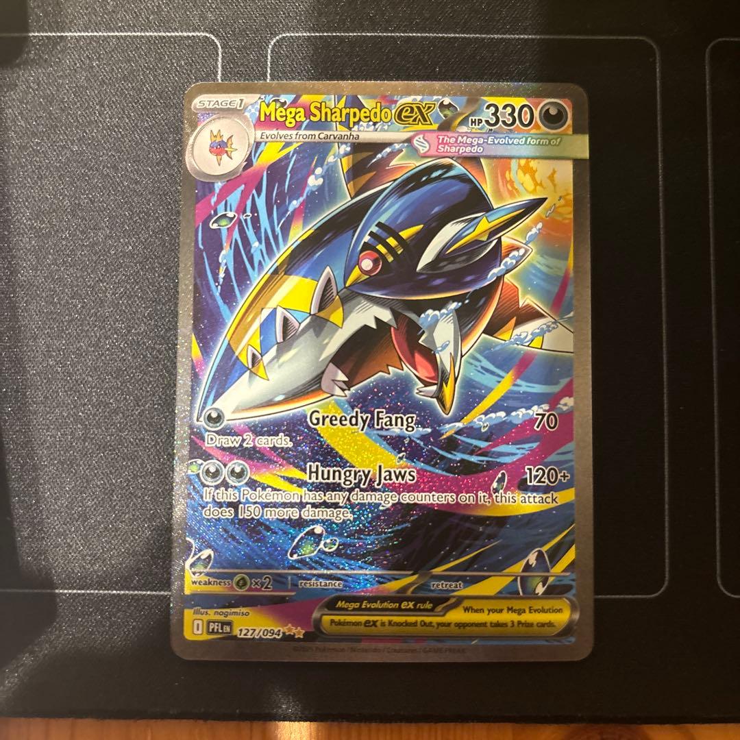メガサメハダーex Mega Sharpedo ex 英語版