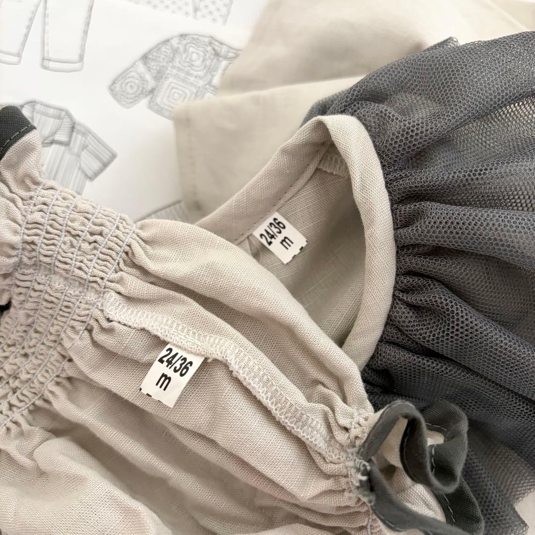 【美品】BABYTRIANA セットアップ 24-36m バースデー衣装