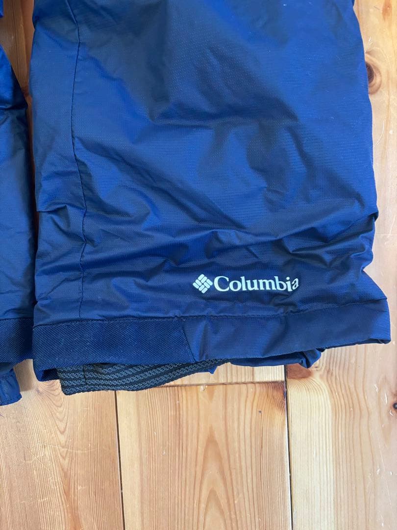 Columbia リバーシブルフード付き青ジャケットセット