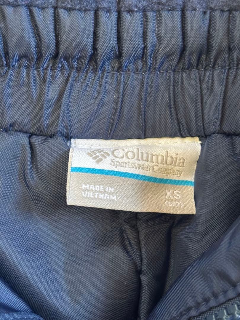 Columbia リバーシブルフード付き青ジャケットセット