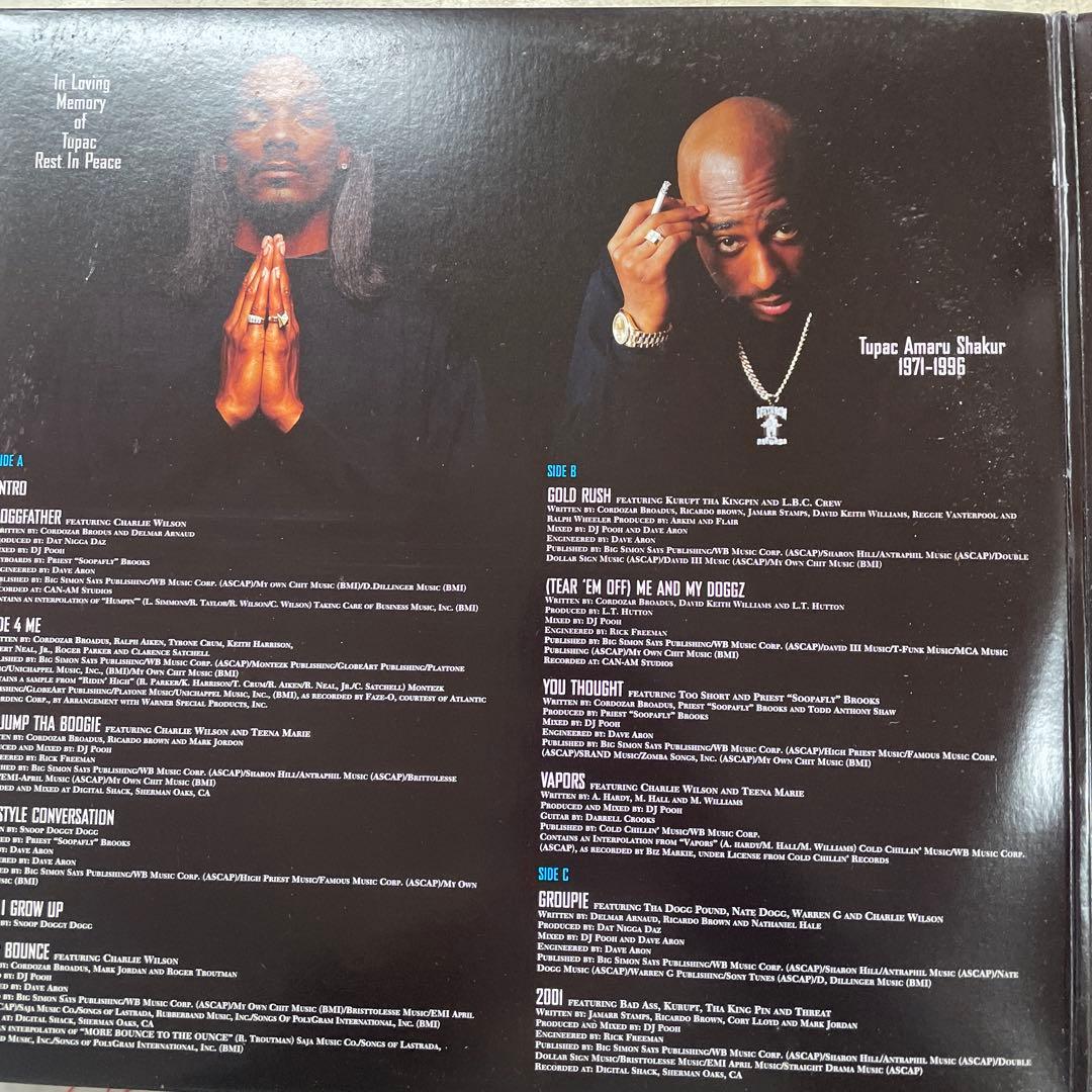snoop doggy dogg/the doggfather 美品2LP
