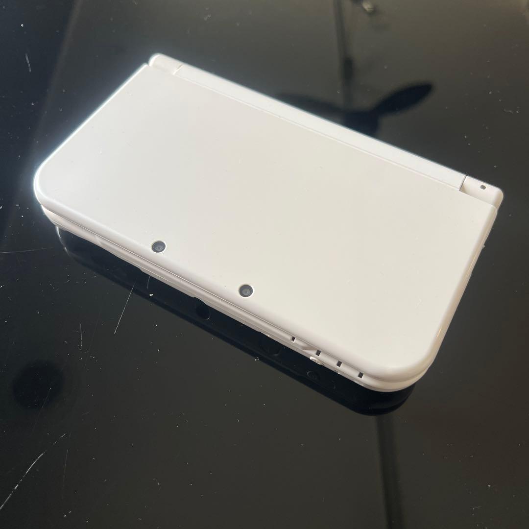 Newニンテンドー3DSLL パールホワイト　アダプター　ソフト6本付