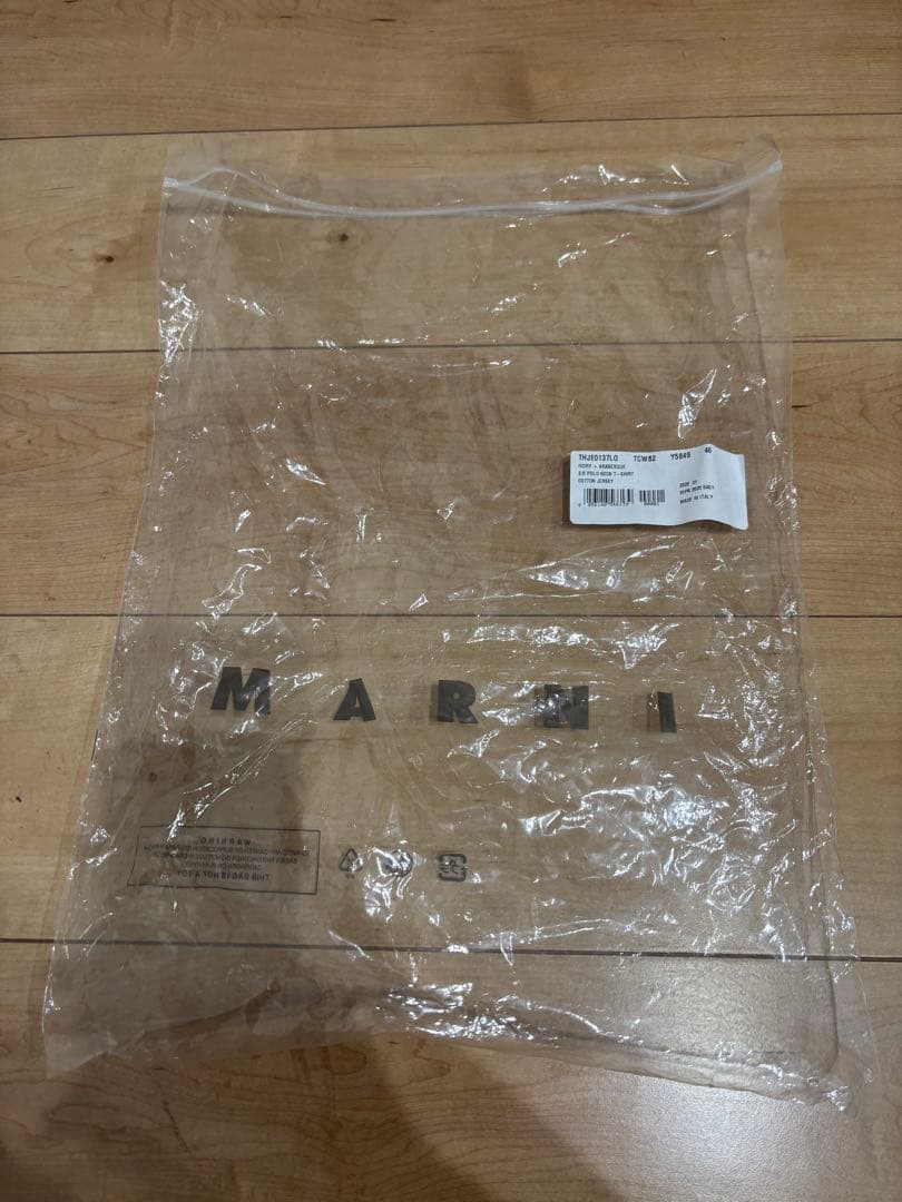 marni トップス オレンジ　カモフラージュ
