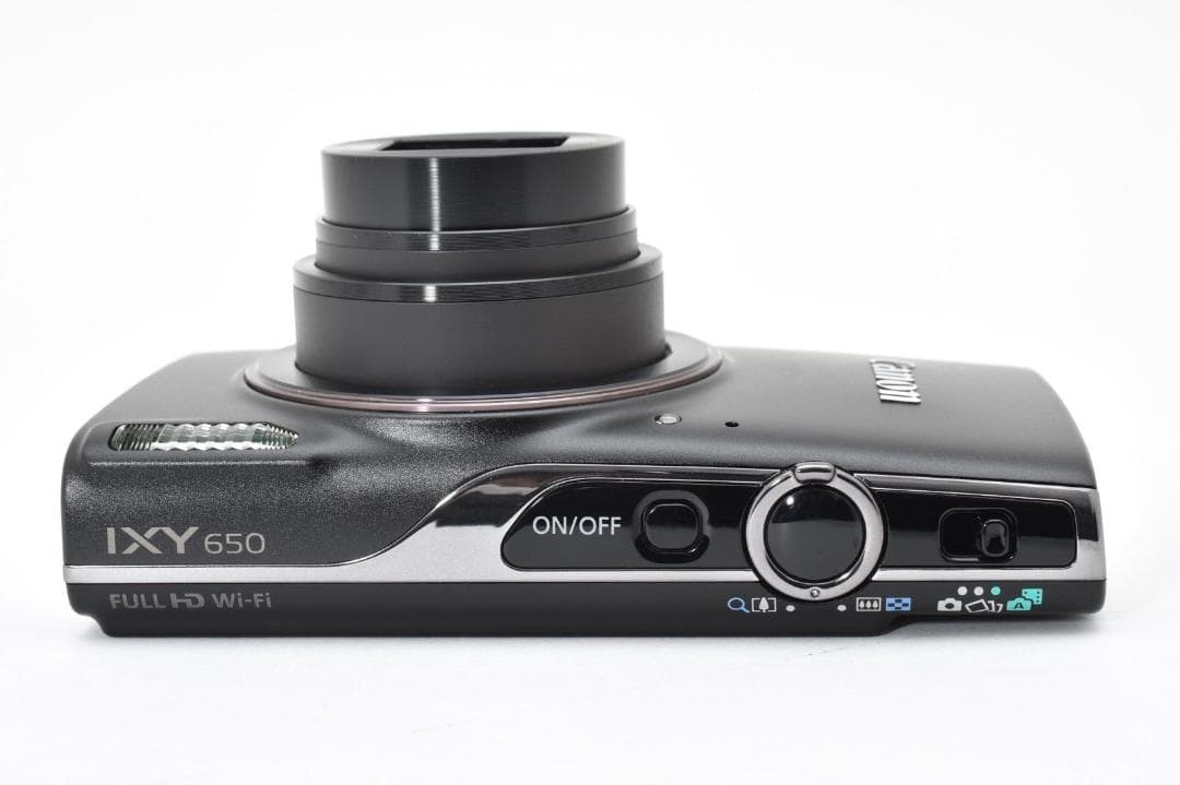 キヤノン CANON IXY650 コンパクトデジタルカメラ ブラック
