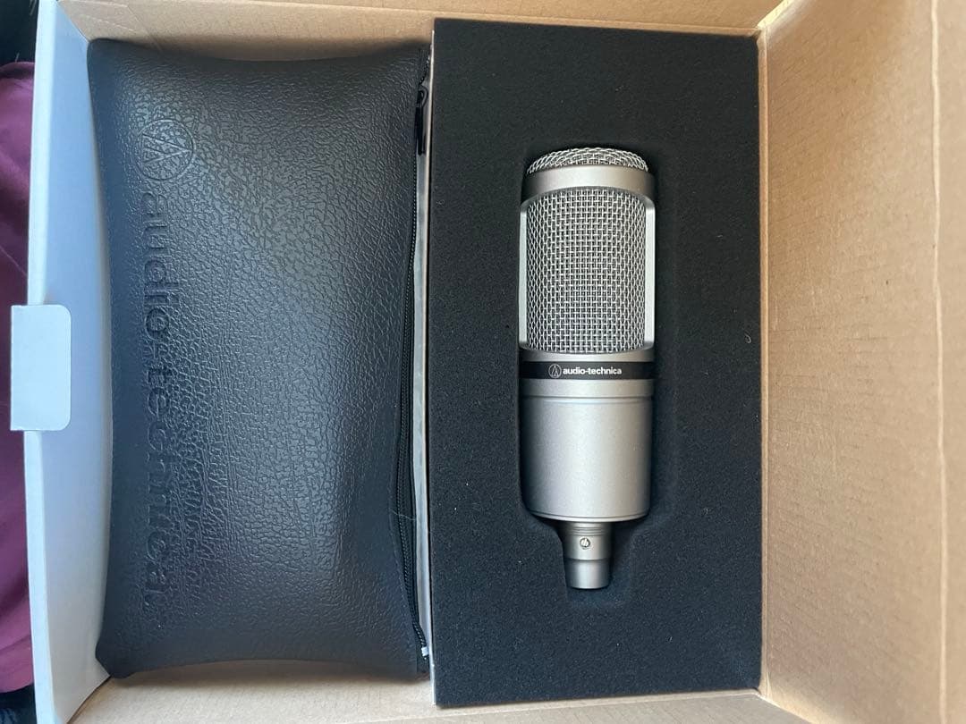AT2020 コンデンサーマイク Audio Technica