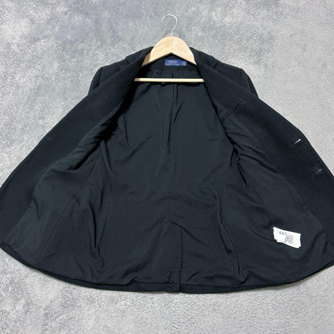 ポロラルフローレンPOLO RALPH LAURENブラック黒ブレザーサイズ6