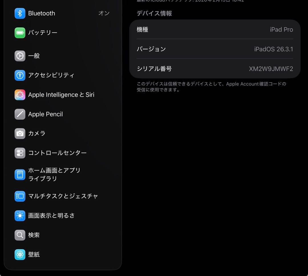 イケメンが使ったiPad Pro第3世代11インチ256GBWi-Fiモデル
