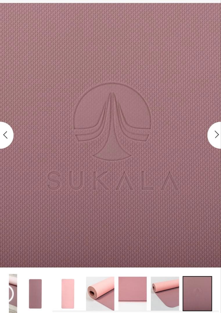 SUKALA リバーシブルヨガマット 6mm