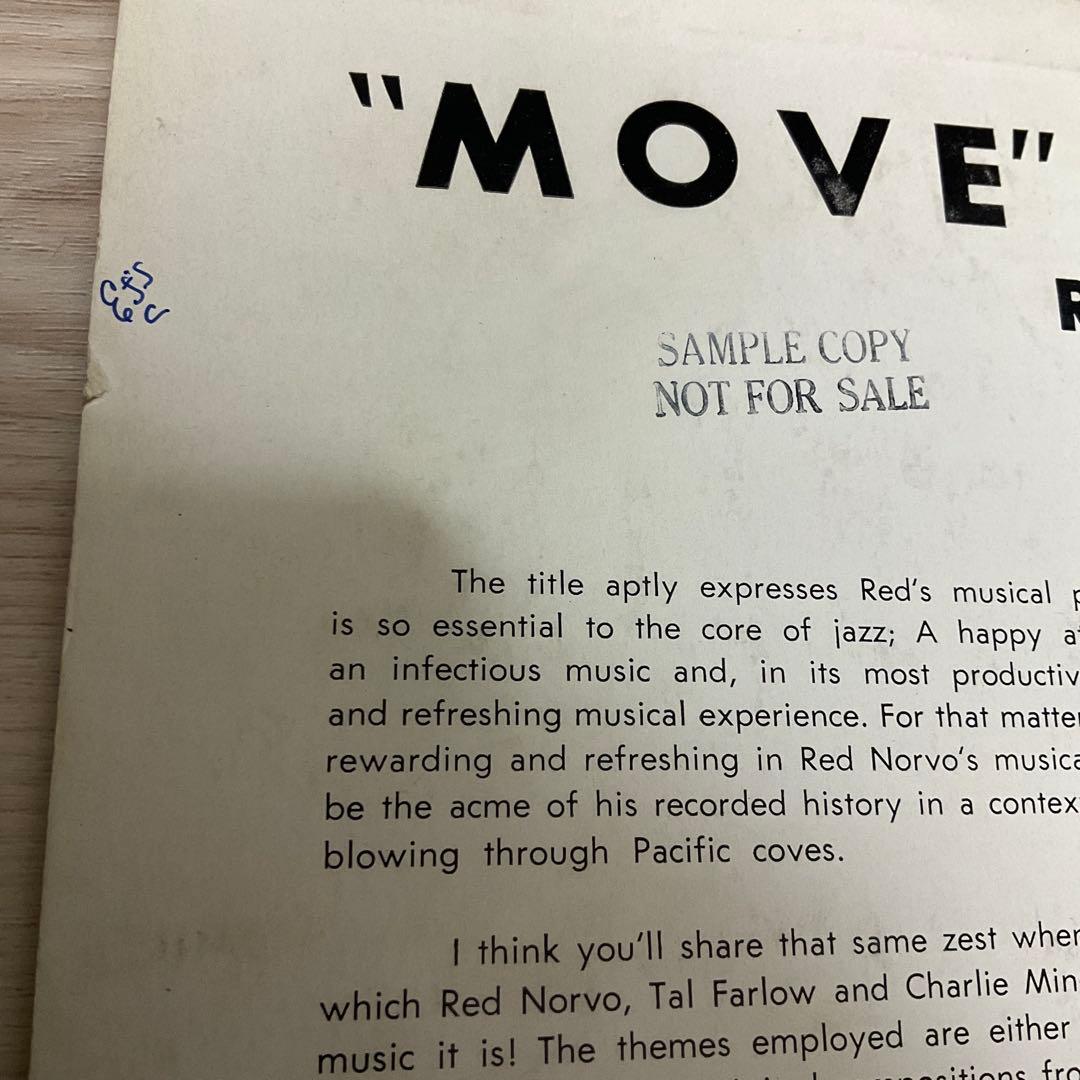 MOVE! The Red Norvo Trio レッドノーヴォ