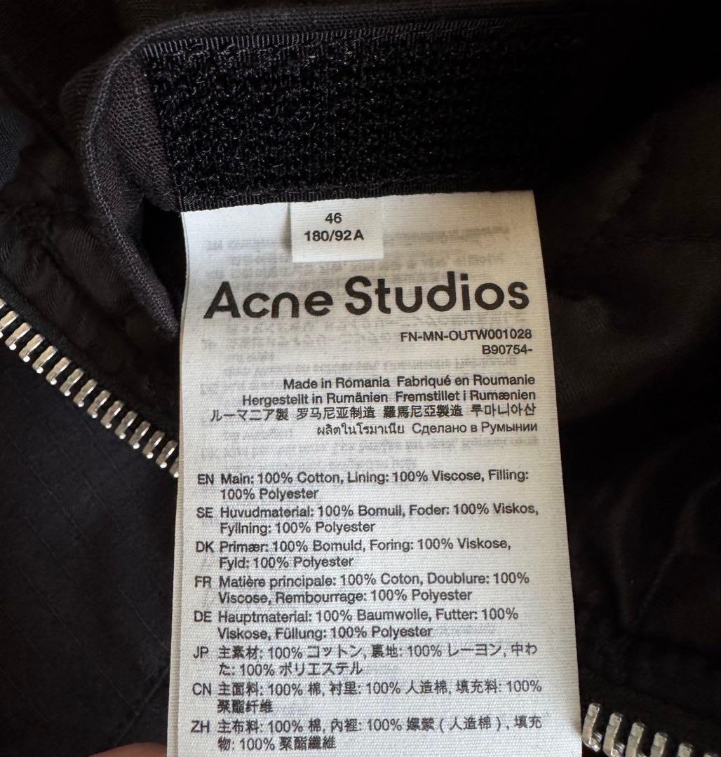 Acne Studios ダブルジップ　ショートブルゾン
