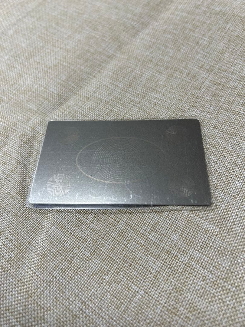 波動の法則　足立育朗　アトムカードATOMH CARD超レアなチタン製‼️ 台紙有
